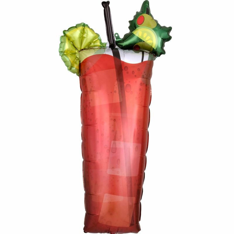[4123601] Bloody Mary Supershape Foil Balloon - 93cm x 48cm