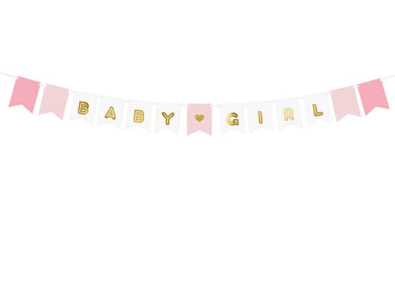Baby Girl Banner - 15cm x 175cm