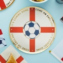 Come On England Paper Plates - 8pk