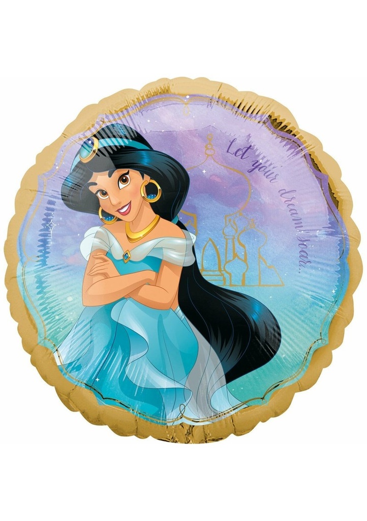 Standard Jasmine Once Upon A Time - 17" Foil Balloon