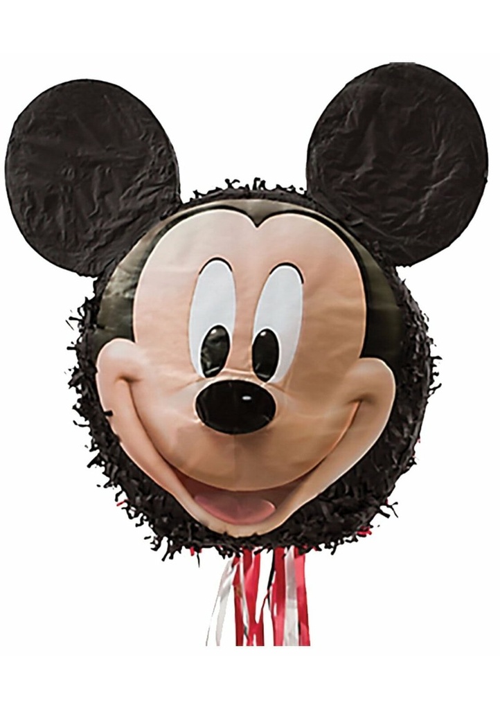 Pull Pinata Mickey Mouse - 43cm x 45.5cm x 10.5cm
