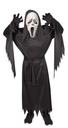 Scary Ghost Face Scream Unisex Costume - Age 5 to 6 Years