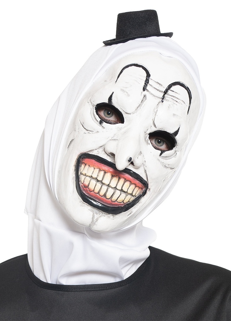 Art The Clown Latex Mask - Adult One Size