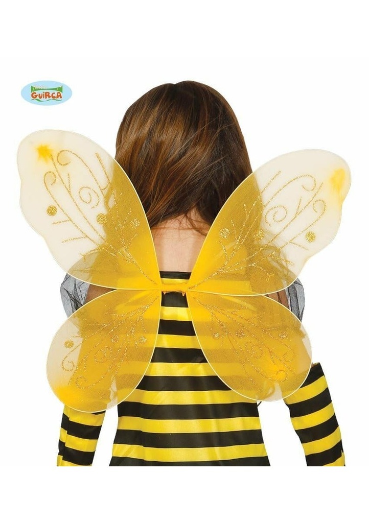 Yellow Bee Wings - 44cm x 35cm