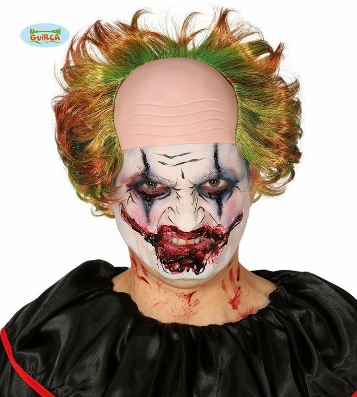 Crazy Clown Wig - Adult One Size