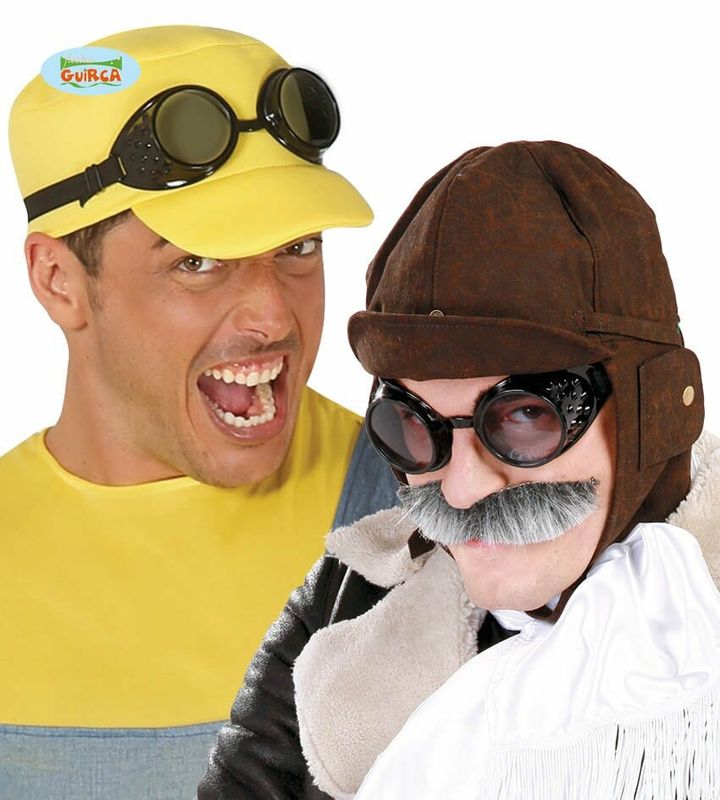 Black Pilot Minion Goggles