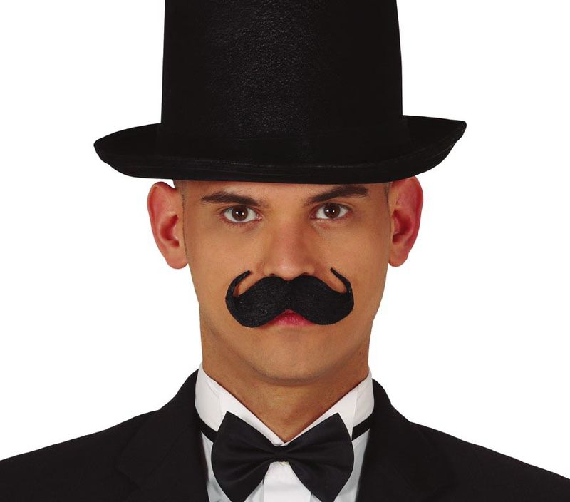 Black English Mustache