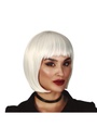 White Bob Wig - Adult One Size