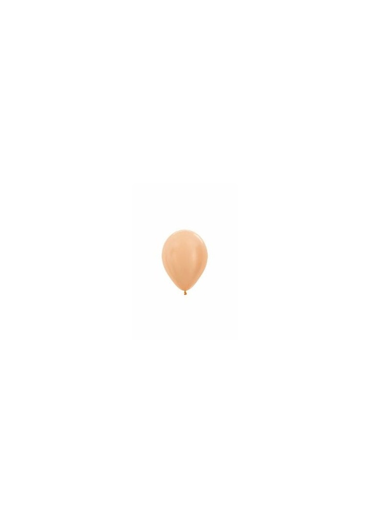 Satin Pearl - Peach Blush Latex Balloon - (5" / 12cm)