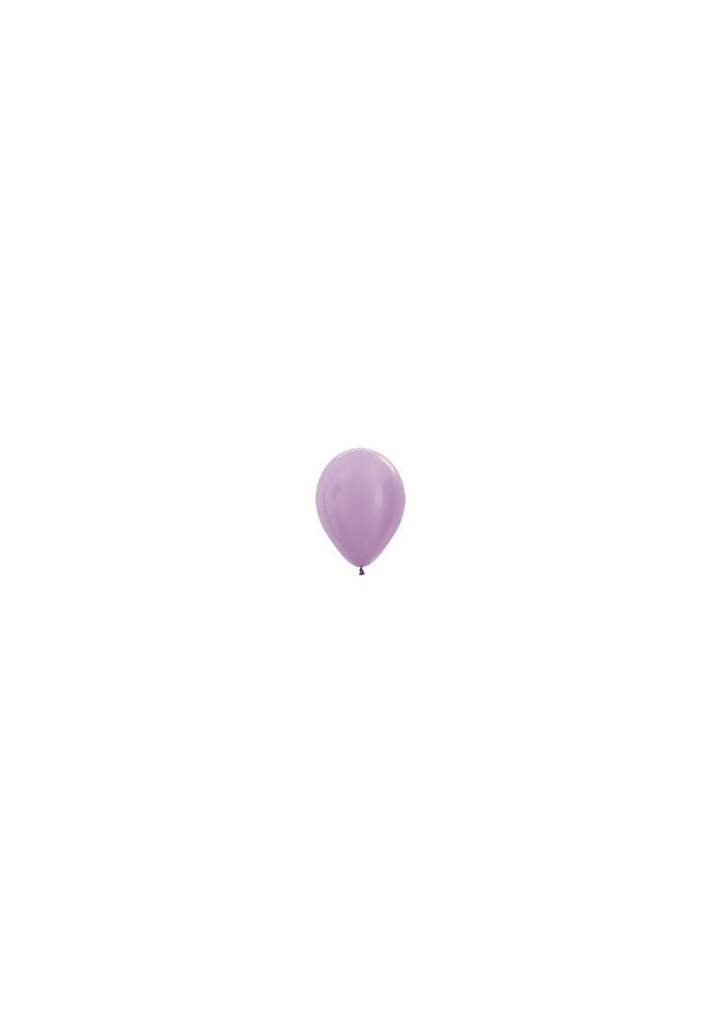 Satin Pearl - Lilac Latex Balloon - (5" / 12cm)