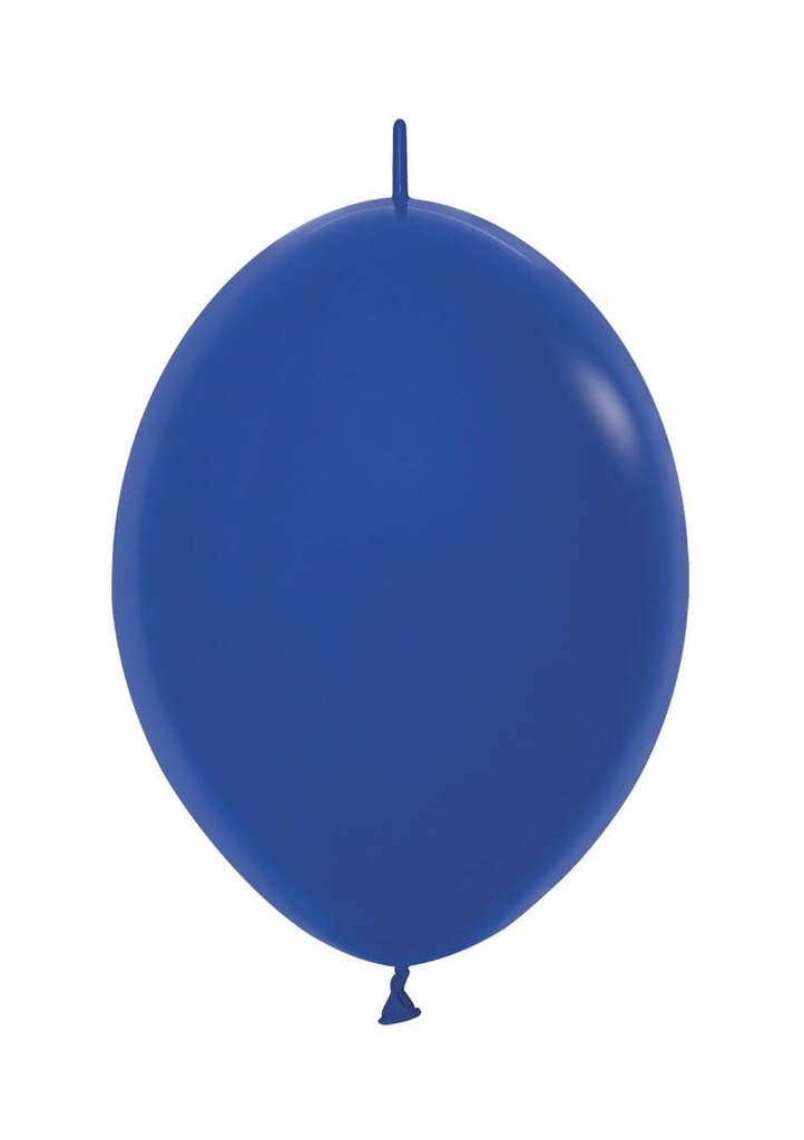 Fashion Solid - Royal Blue Link-o-Loon Latex Balloon  - (12" / 30cm)