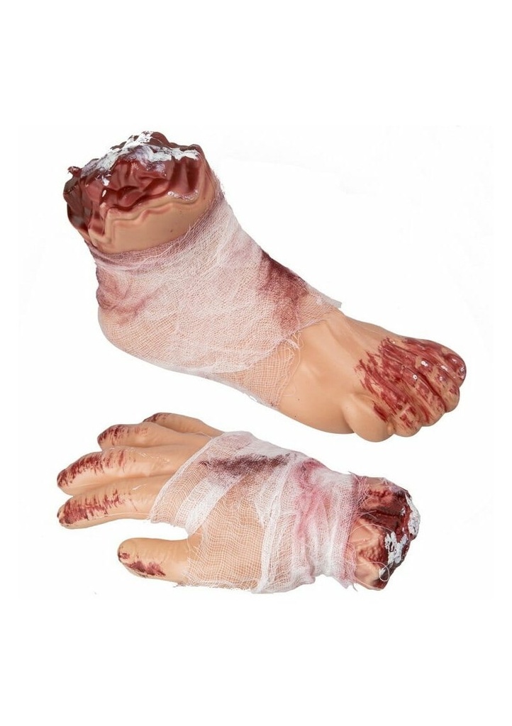 [205467] Hand 21.5x11.5cm /  Foot 20x13cm - Assorted