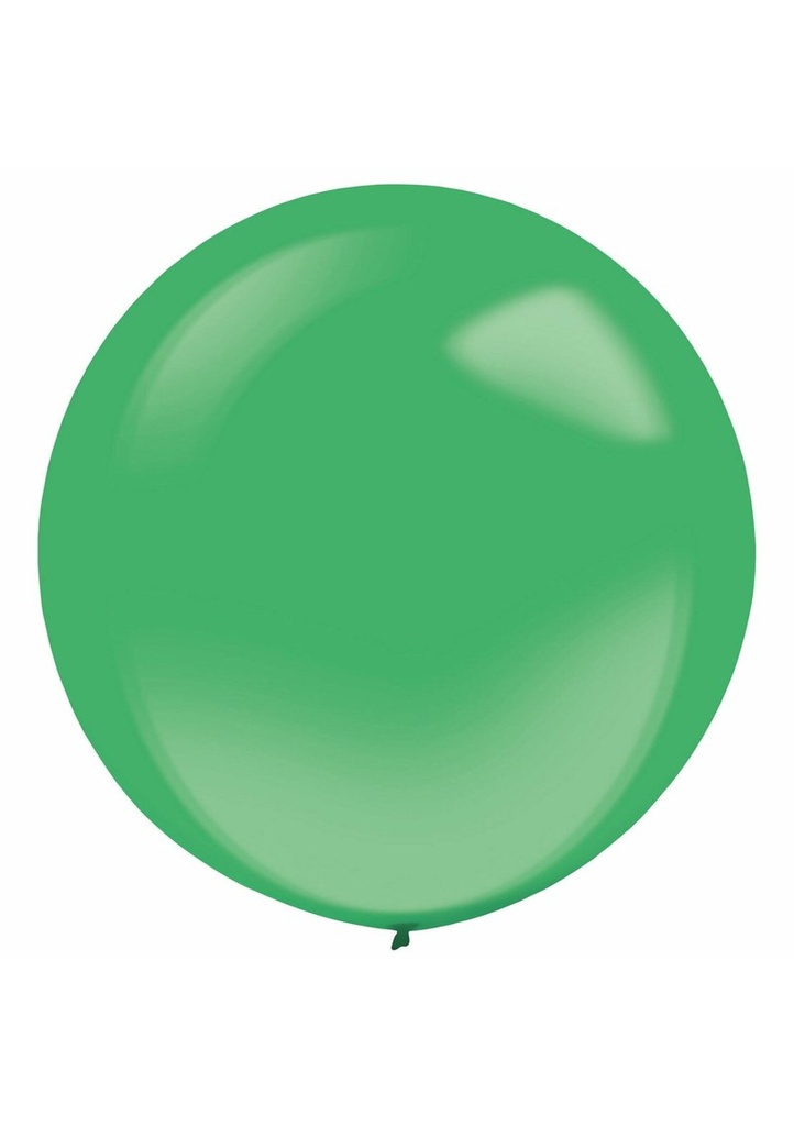Everts Latex Balloon Festive Green Crystal - (24"/60cm) - 4pcs