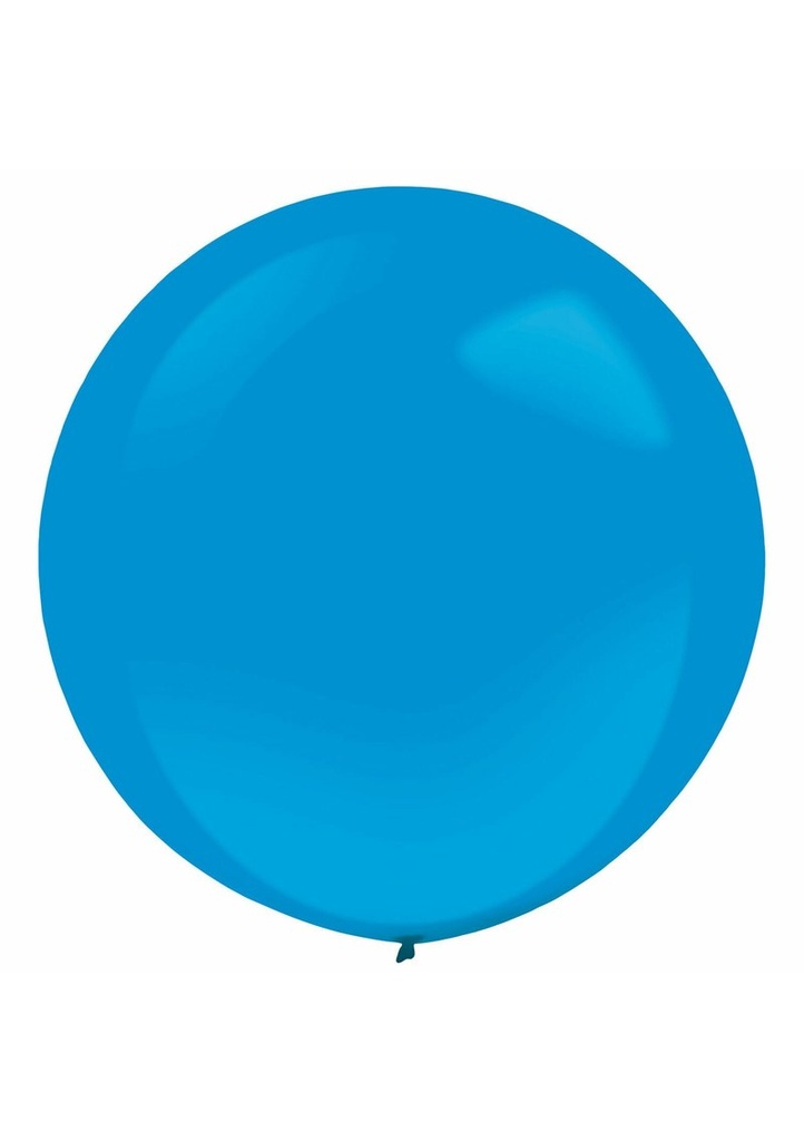 Everts Latex Balloon Bright Royal Blue Standard - (24"/60cm) - 4pcs