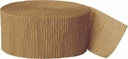 Crepe Streamer Gold (81ft) - 4.45cm x 24.6m