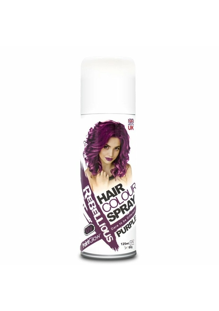 [40859] Neon UV Hair Spray (125ml) -  UV Purple