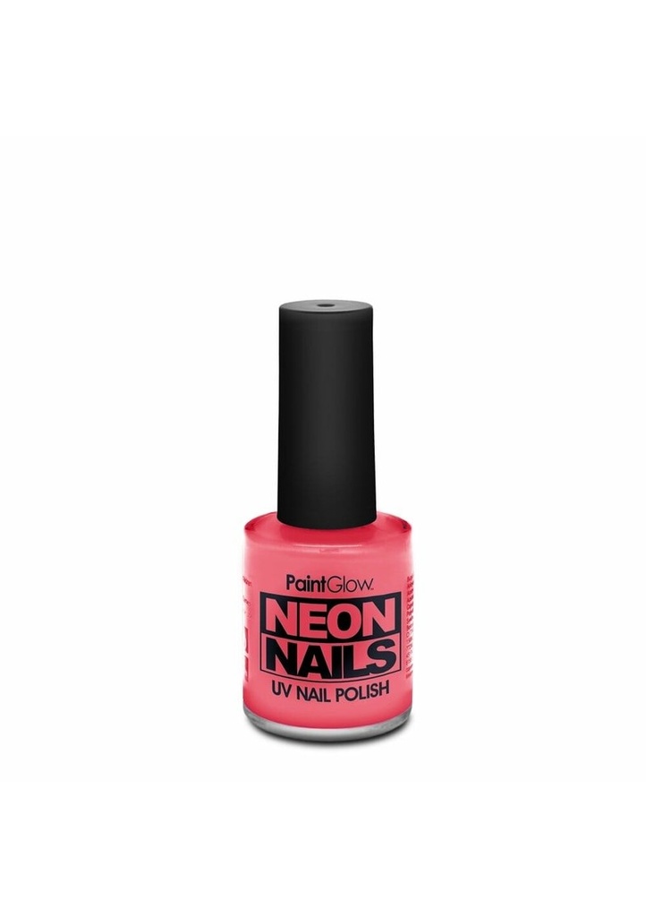[87676] Neon UV Nail Polish (10ml) -  UV Pink (PRO)