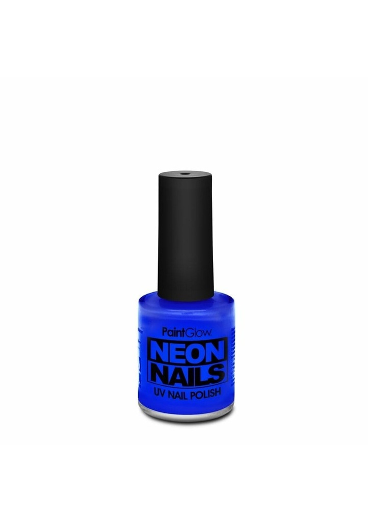 [87675] Neon UV Nail Polish (10ml) -  UV Blue (PRO)