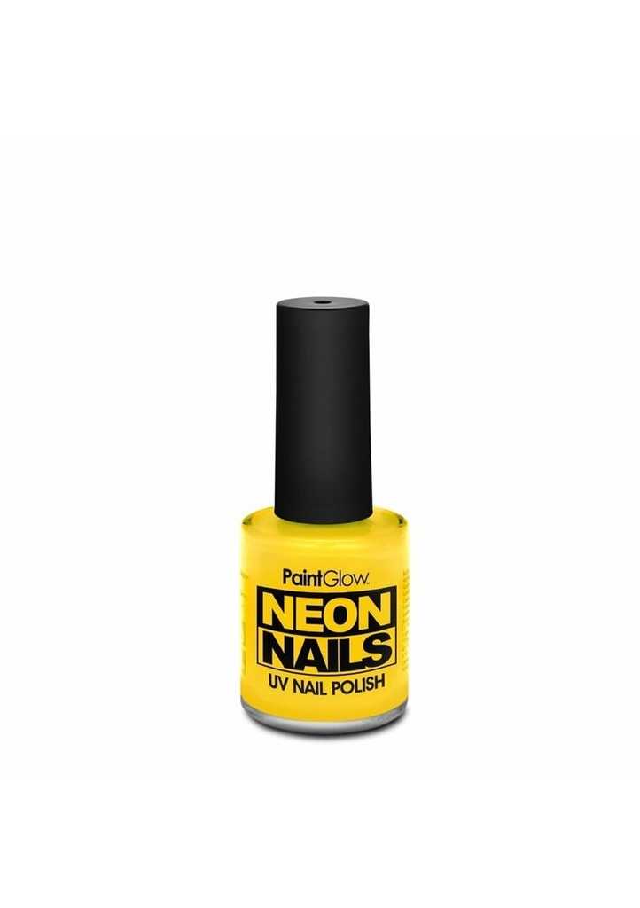 [87673] Neon UV Nail Polish (10ml) -  UV Yellow (PRO)