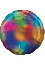 Holographic Iridescent Rainbow Circle Foil Balloon - 18''(43cm)