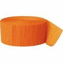 Crepe Streamer Goldenrod (81ft) - 4.45cm x 24.6m