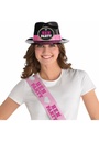 Hen Party Plastic Fedora Hat - Adult One Size