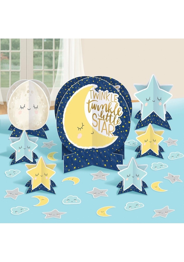 Twinkle Little Star Table Decorating Kit - 7pk