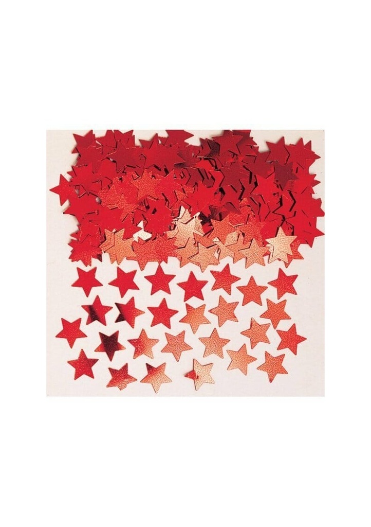 [INT37011-07] Stardust Sparkling Red Confetti - 14g