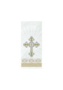 Radiant Cross Silver & Gold Party / Gift Bags (29cm x 13cm) - 20pk