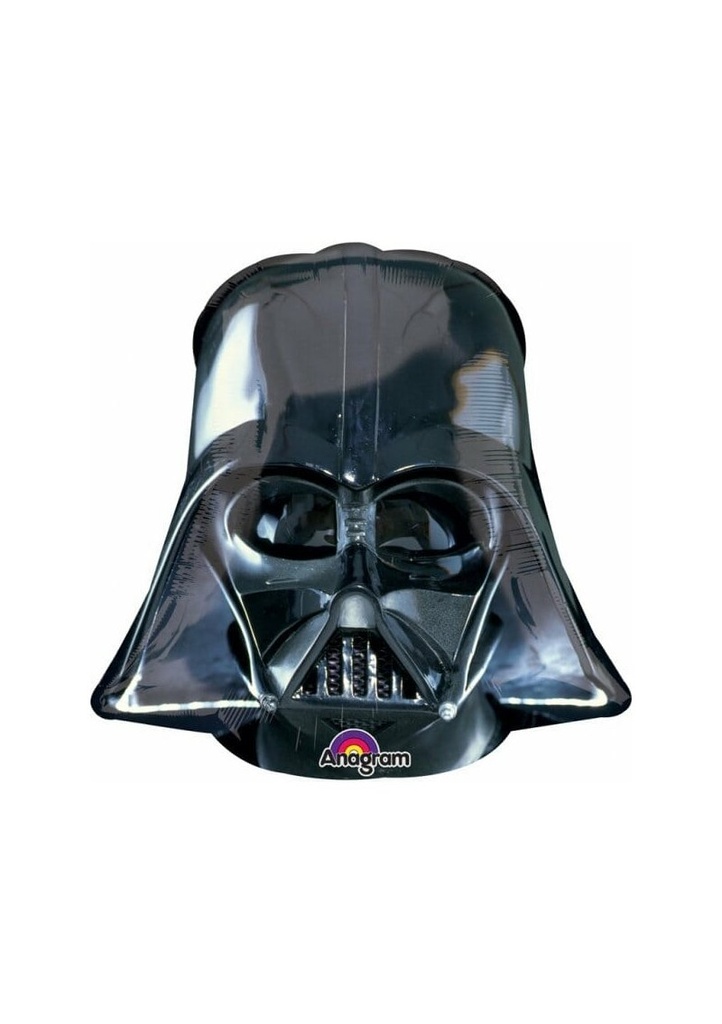 [2844501] Star Wars Darth Vader Helmet SuperShape Foil Balloon - 63cm x 63cm