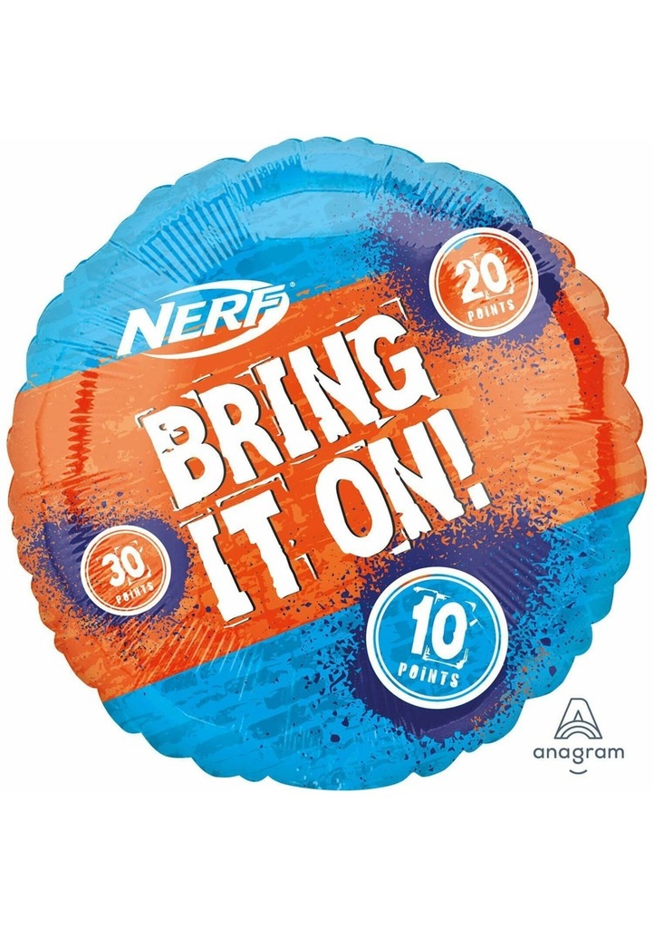 Nerf Target Jumbo Foil Balloon - 71cm x 71cm