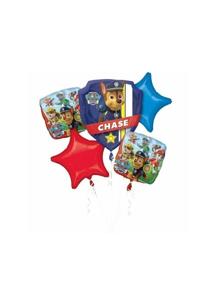 Paw Patrol Bouquet Foil Balloons - 5pk