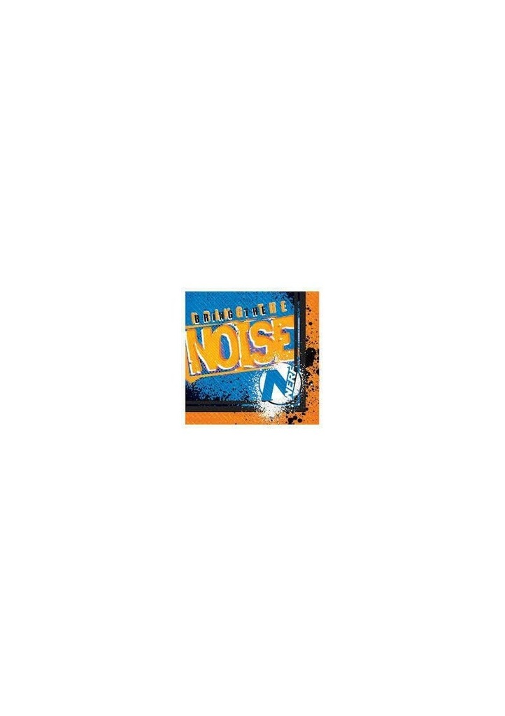 NERF Lunch Paper Napkins 33cm x 33cm - 16pk