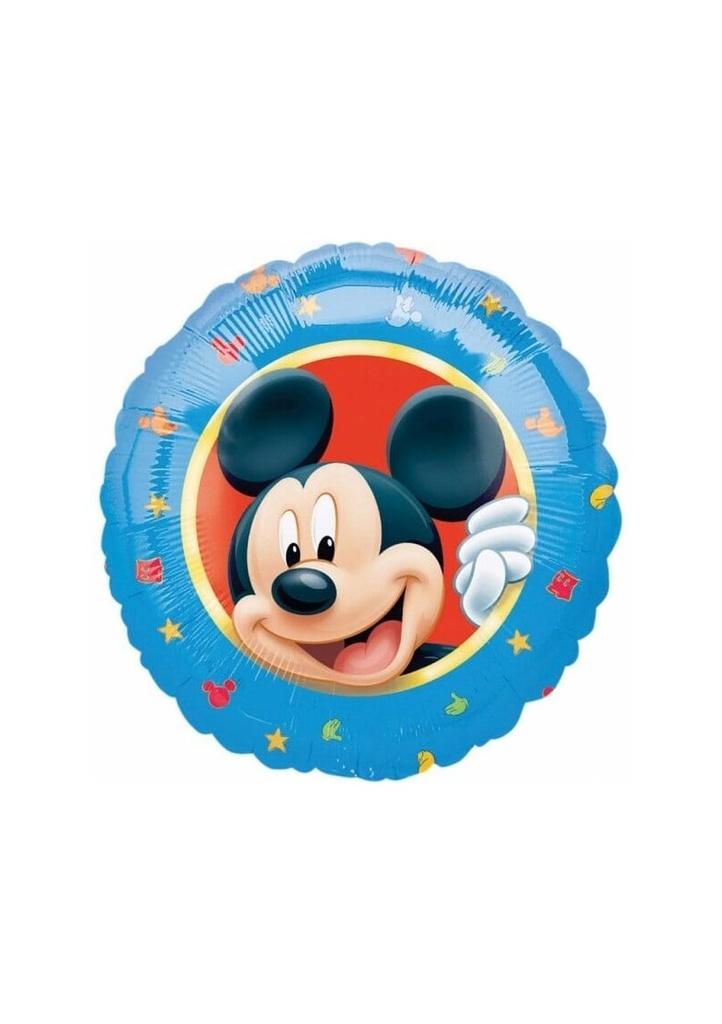Mickey Mouse Round Standard Foil Balloon - 18 ''