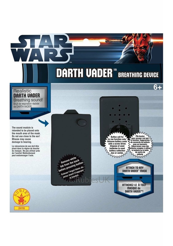 Star Wars Darth Vader Breathing Sound Device