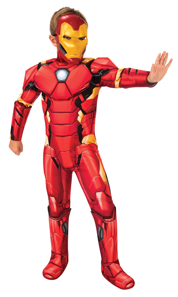 Official Licensed Iron Man Deluxe - Age 7 to 8 Years
