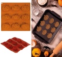 Halloween Cookie Mold 9 Pumpkins 24x25cm
