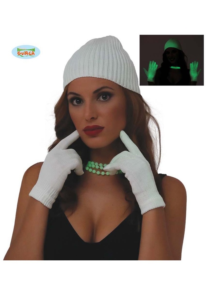 Glow In The Dark Gloves - Adult One Size