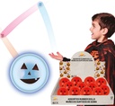 Halloween Party Favor Bouncy Ball Light Pumpkin 5.5cm - 1pc