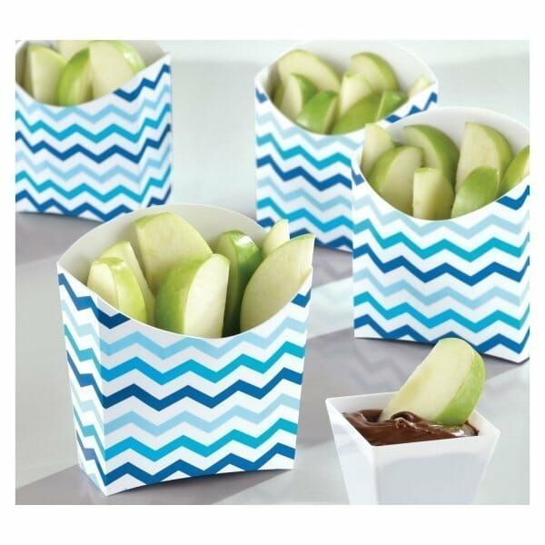 [145001] Blue Snack Containers - 24pcs
