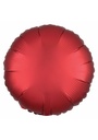 Satin Luxe Sangria  Foil Balloon Round - 17'' (43cm)