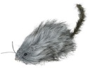 Halloween Grey Fluffy Rat Prop Decoration 16cm