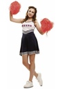 Pom-Pom Cheerleader Girl - Adult Size Medium / Large