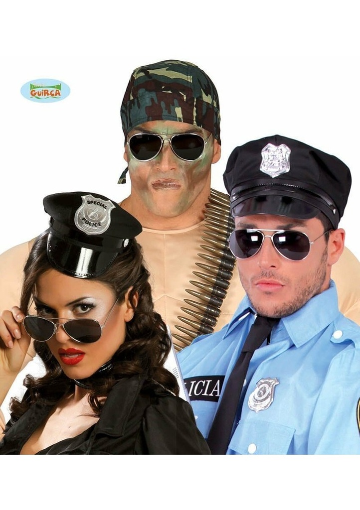 Police Glasses - Adult One Size
