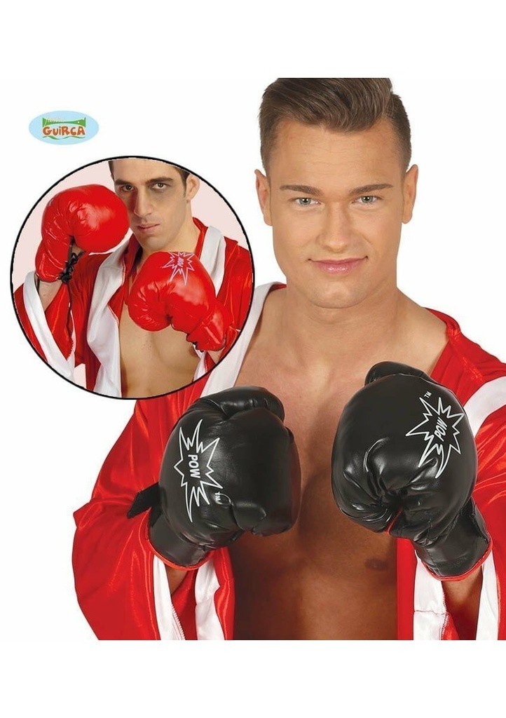Pair of Adult Boxing Gloves - Adult One Size