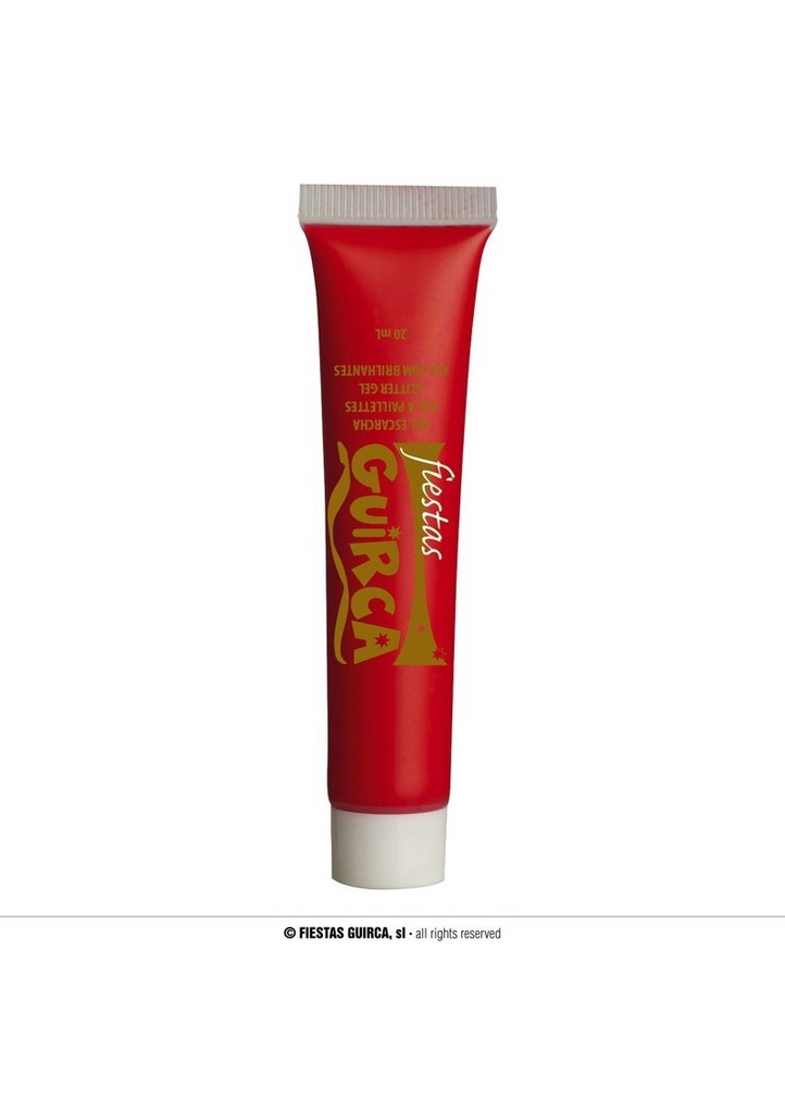 Face & Body Painting (Water Based MakeUp) Tube 20ml - Red