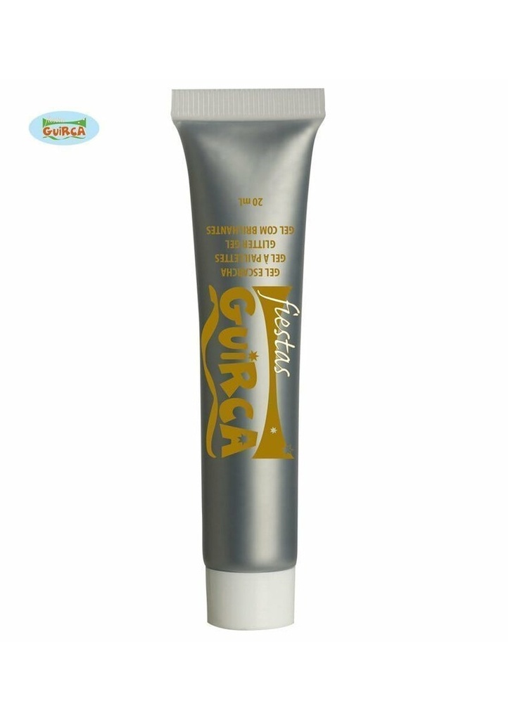 Face & Body Painting (Water Based MakeUp) Tube 20ml - Silver