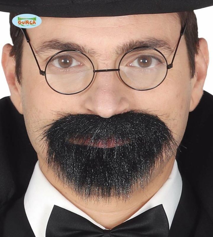 [11963] Black Goatee with Adhesive - 11963