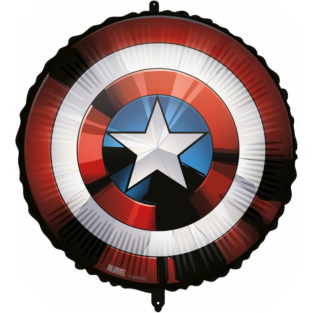 [97472] Avengers Shield Foil Balloon 46cm