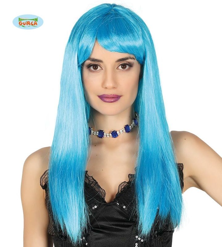 Blue Sky Long Hair Wig - Adult One Size